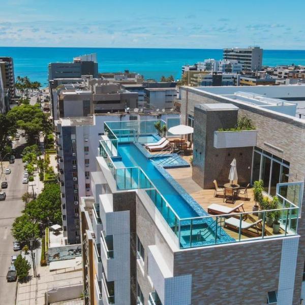 PROMENADE II 1006 - Moderno e confortável em condomínio clube na praia de Ponta Verde - Maceió - Foto 4