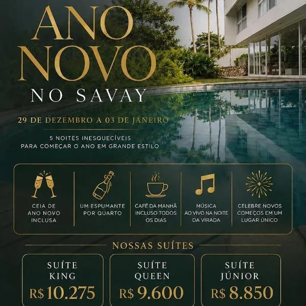Savay Hotel Boutique - Guarujá, hotel i Guarujá
