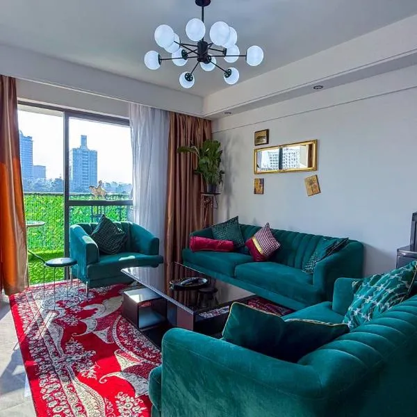 Emerald Skyline A1101 Orchid - Pool, Gym, Rooftop Restaurant, Kids Playground - WESTLANDS: Nairobi şehrinde bir otel