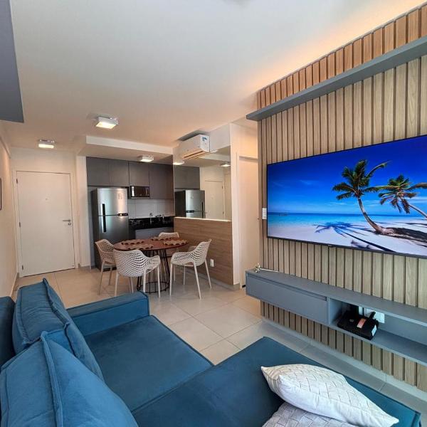 PROMENADE II 609- Moderno e confortável em condomínio clube na praia de Ponta Verde - Maceió