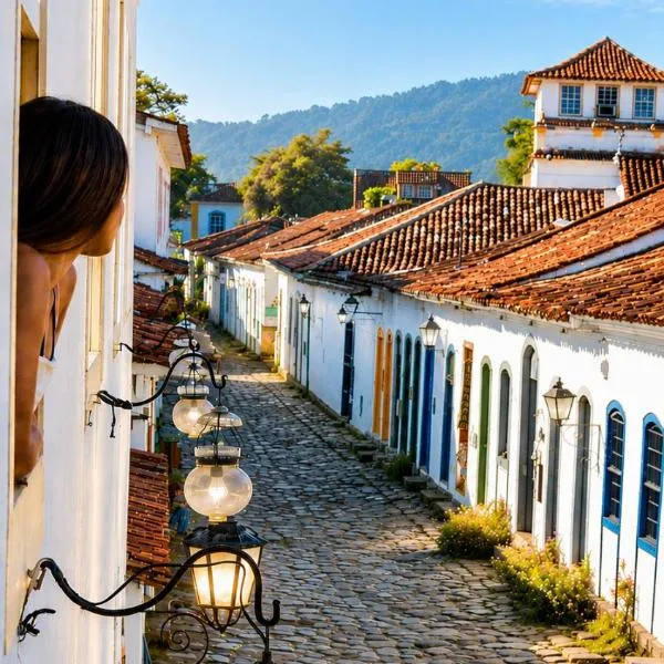 Pousada Café e Prosa Centro Histórico Paraty, hotel di Paraty