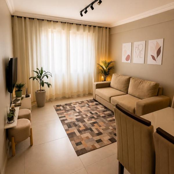 Apartamento 2 quartos completo no Bueno, até 5 hóspedes, ao lado Vaca Brava - Foto 5