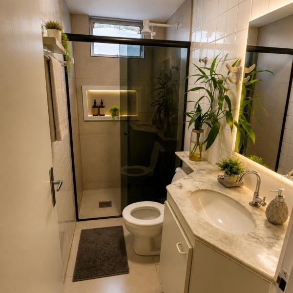 Apartamento 2 quartos completo no Bueno, até 5 hóspedes, ao lado Vaca Brava - Foto 3