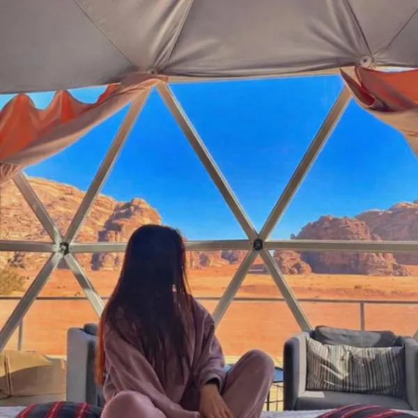 Golden Dunes Camp, hotel di Al Mudawwarah