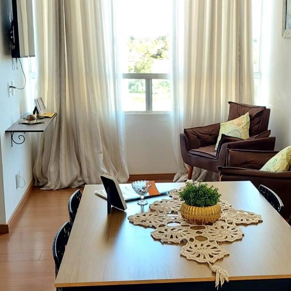 Apto completo 2 dorm garagem e piscina - Foto 5