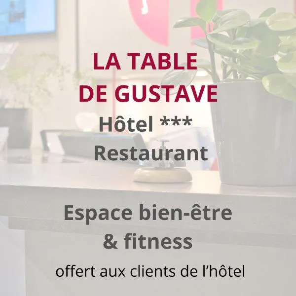 La Table de Gustave Hôtel Restaurant Espace Bien-Être, hótel í Ornans