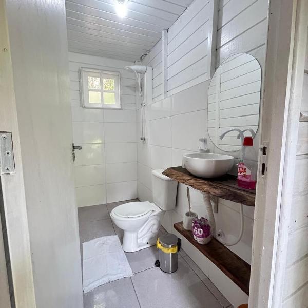 Cabana costa da lagoa acesso por barco e trilha - Foto 3