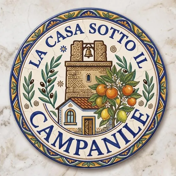 Viesnīca La Casa Sotto il Campanile pilsētā Šiaka