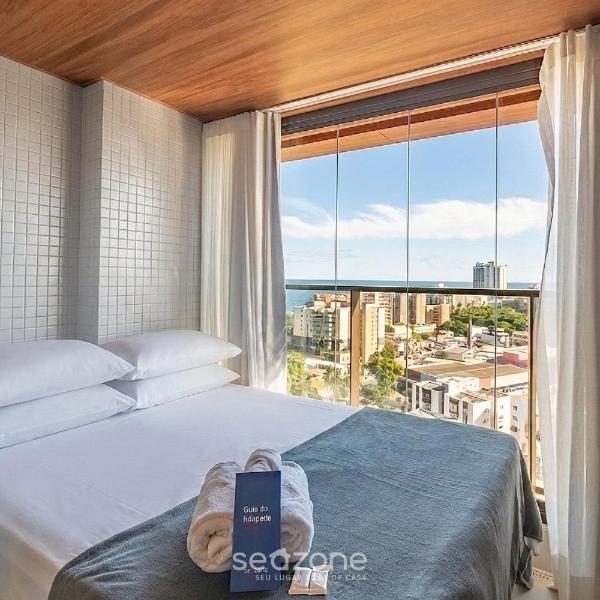 Conforto. c/ vista mar em Cond. c/ piscina EDF1007 - Foto 2