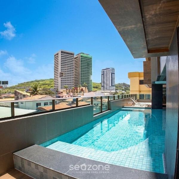 Apto. em Cond. c/ Piscina e Vista Mar TOK0901 - Foto 4
