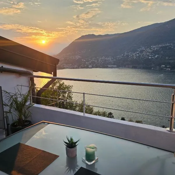 Vista Lago Como con terrazza, hotel em Blevio