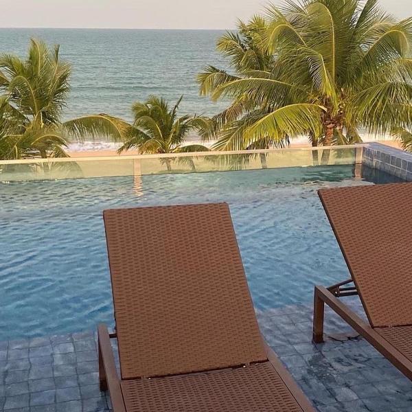 Luxuoso apto pé na areia no Bessa Altamare 303 - Foto 4