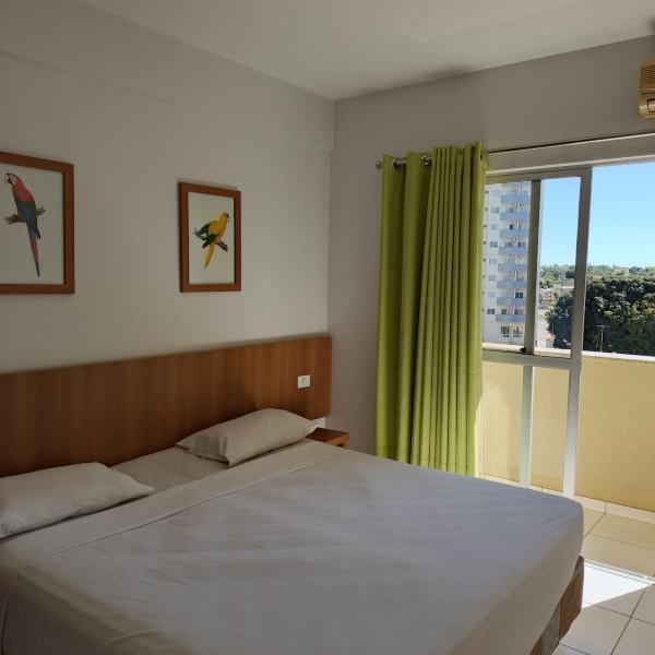 Apartamento completo com cozinha, Ar Condicionado, Piscina 24h, Toboágua no Golden Dolphin em Caldas Novas - Foto 2