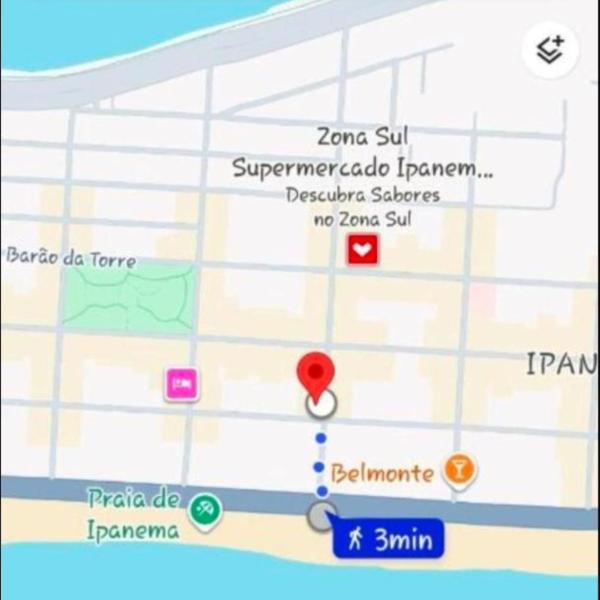 SCR- Ipanema- 2 Quartos Praia e Metrô a 50M - Foto 5
