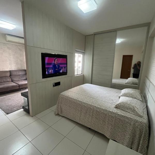 Modern serviced apartment, Borges Landeiro Santorini, Goiânia - Foto 2