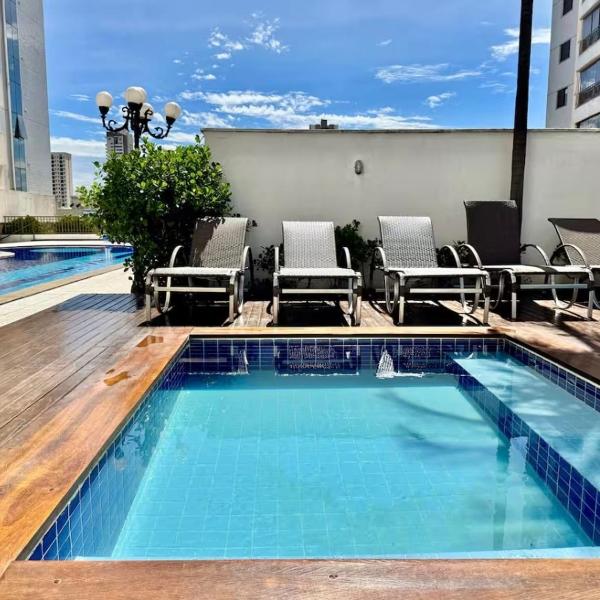 Modern serviced apartment, Borges Landeiro Santorini, Goiânia - Foto 4