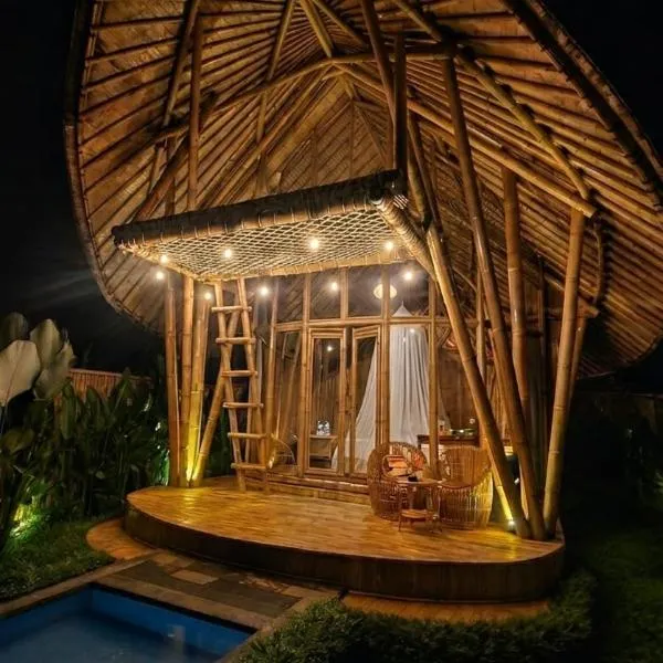 Bamboo Garden Villa Sidemen - Private Pool & Nature View, ξενοδοχείο σε Selat