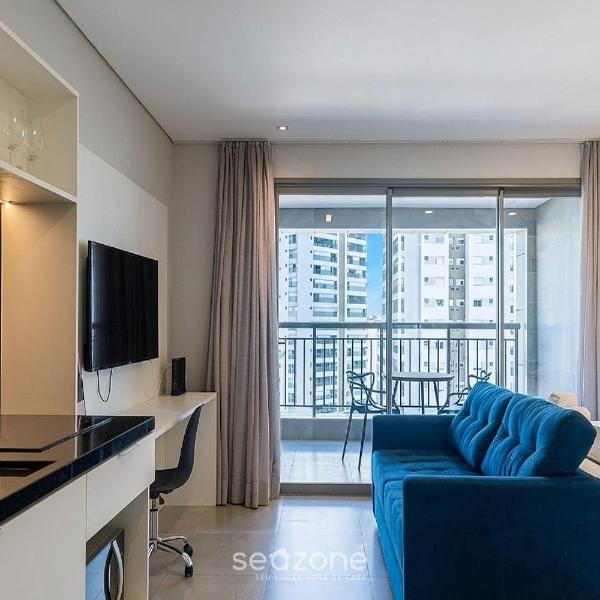 Conforto em Cond. c/ piscina e vista PLT0093