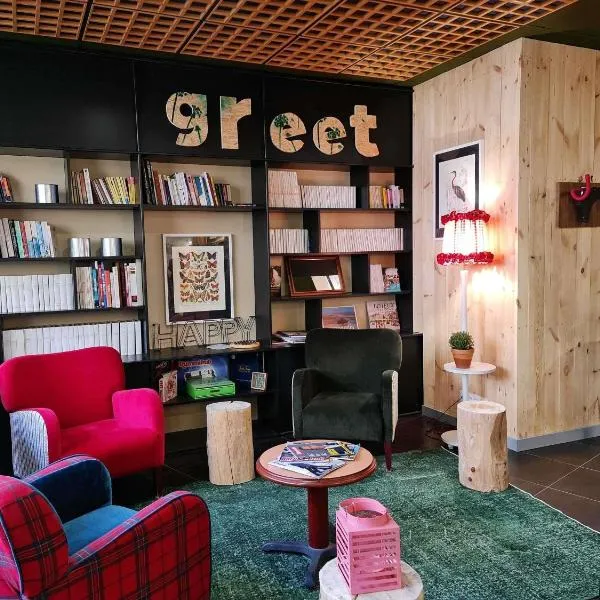 Greet Hotel Evreux Centre - Route de Normandie by Accor, hotelli kohteessa Évreux