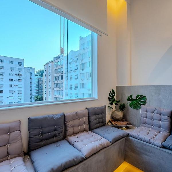 Studio entre Copacabana, Ipanema e Arpoador
