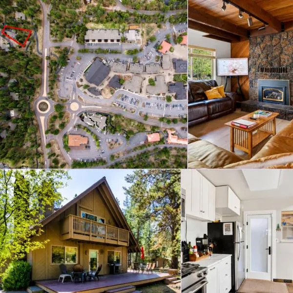 Walk to the Village, Hot Tub, SHARC pass, AC, Games, Bikes, Grill, Pet-Friendly, hotel in Sunriver