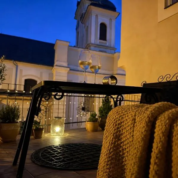Apartmán siedmy div, hotel u gradu 'Banská Štiavnica'