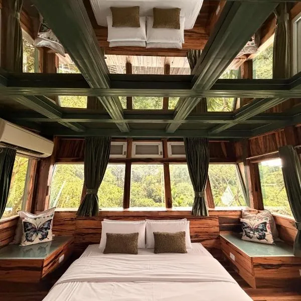 日月潭秘密花園設計Villa, hotel a Yuchi
