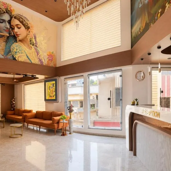 White Panda hotels Shree Radhe, hotel en Dwarka