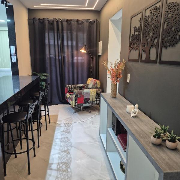 Apartamento aconchegante ideal para trabalho ou passeio