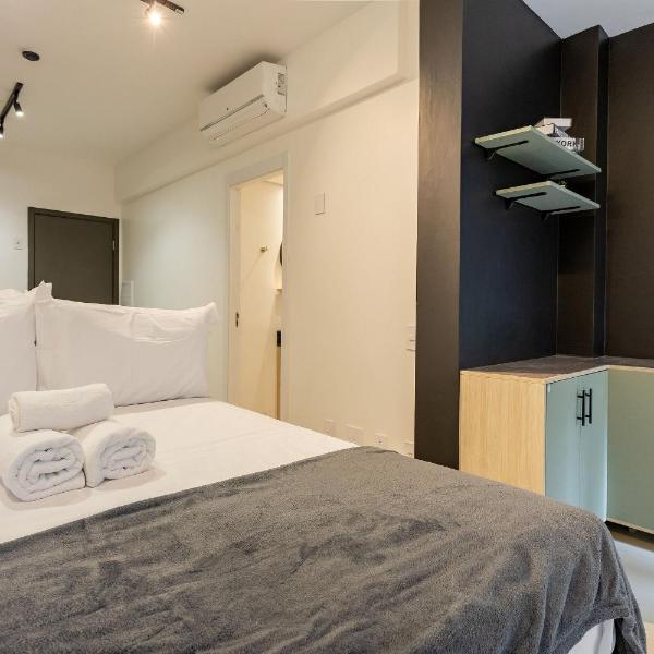 BHaus Allianz Park VN Turiassu - 3° andar - Academia - Piscina no Rooftop - Lavanderia - Coworking - Recepção 24h - Perdizes - t36