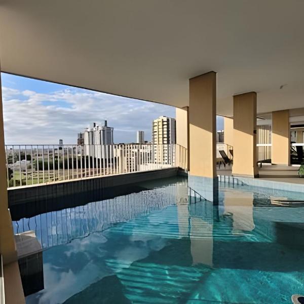 Conforto, estilo e lazer (Piscina e Academia)