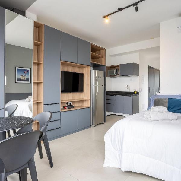 BHaus Allianz Nubank Park VN Turiassu Perdizes | Studio com Varanda | 17º andar | Minimercado | Locker | Academia | Piscina no Rooftop | Lavanderia pay per use | Coworking | Recepção 24h | Vaga de Garagem rotativa mediante disponibilidade | t17 - Foto 5