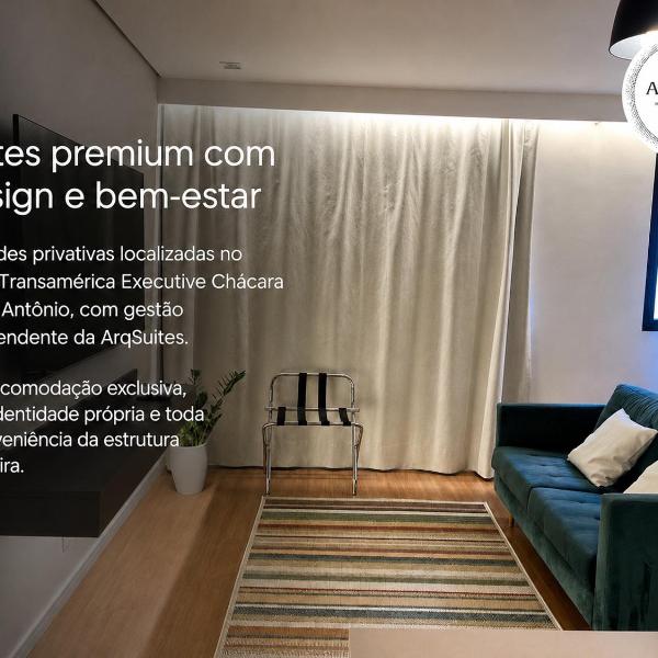 ArqSuites Morumbi - Suites Premium perto do Transamerica Expo com estacionamento free - Foto 5