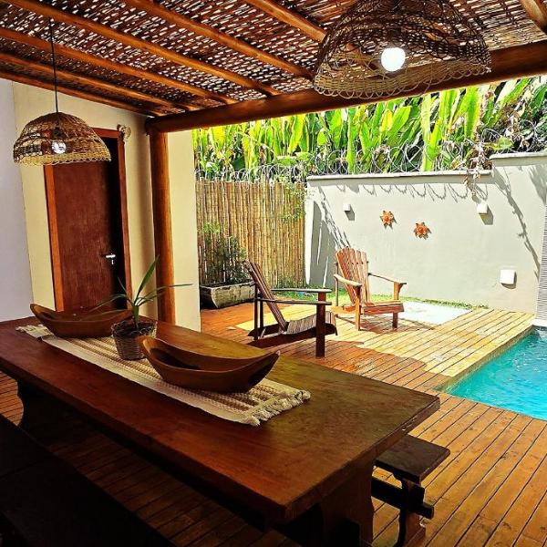 Casa com piscina privativa e churrasqueira