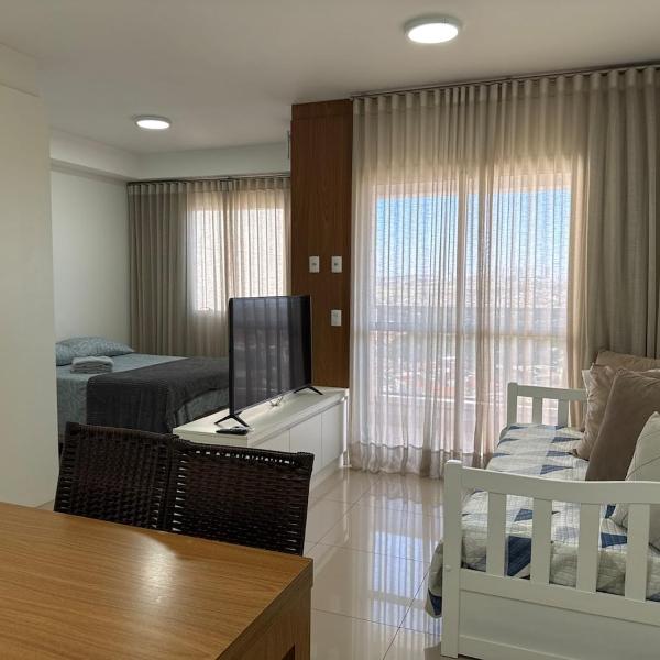 Apartamento Hub 1002 Vista Piscina andar alto