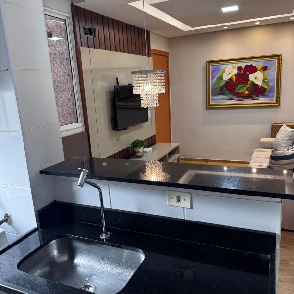 Apartamento Completo 2 Quartos Conforto e Comodidade - Foto 4