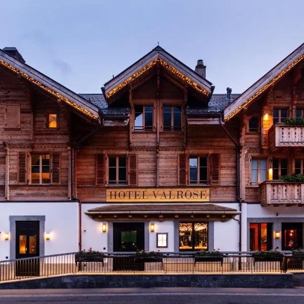 Gstaad में, होटल Hotel-Restaurant Valrose