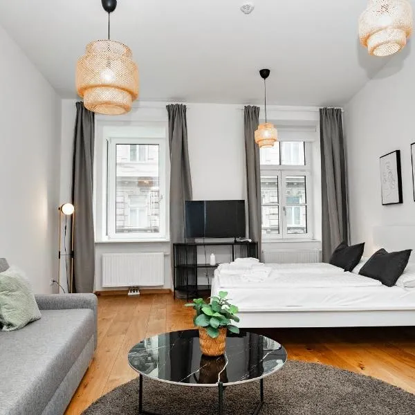High-End Studio in Elegant Condo, viešbutis Vienoje