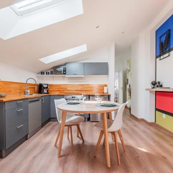 Appartement cosy avec parking, hotel a Dinsheim