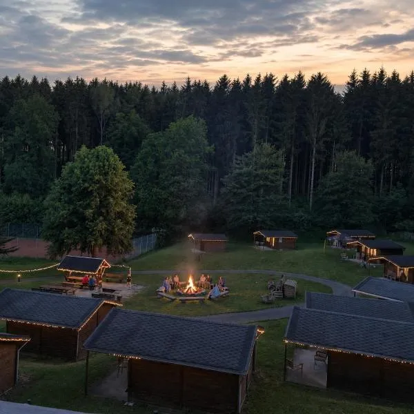 Blockhütte am Kegelsberg, hotel Gelenauban