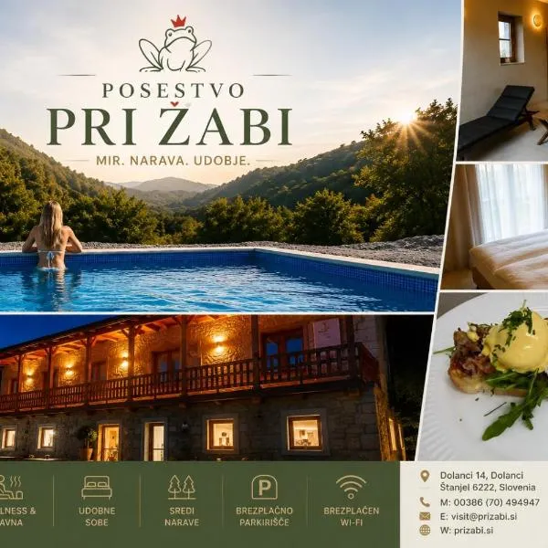 Posestvo Pri žabi, hotel v destinaci Štanjel