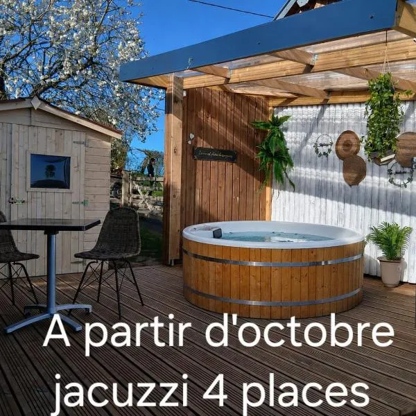 la cabane des druides, hótel í Périgny