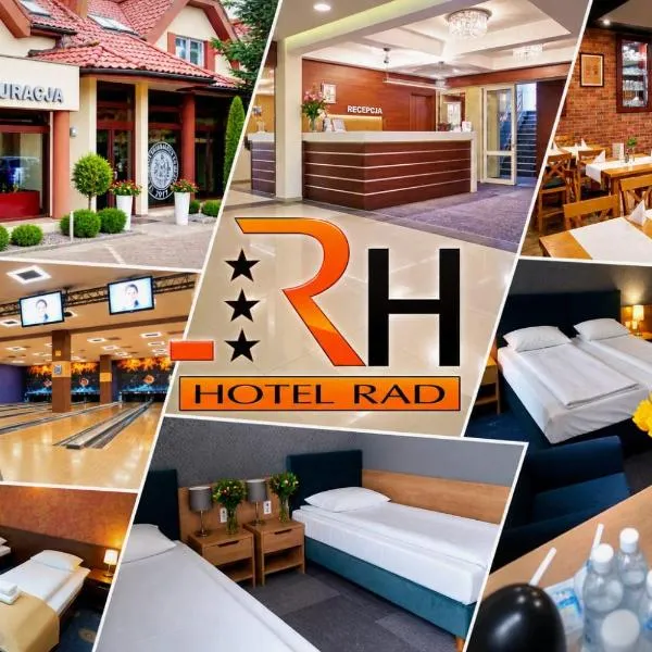 Hotel Rad, готель у місті Грудзьондз