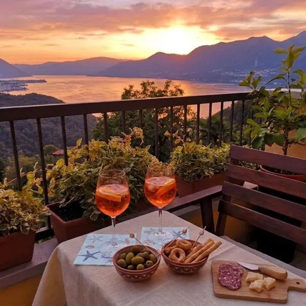 Lago Maggiore holiday house、Dumenzaのホテル