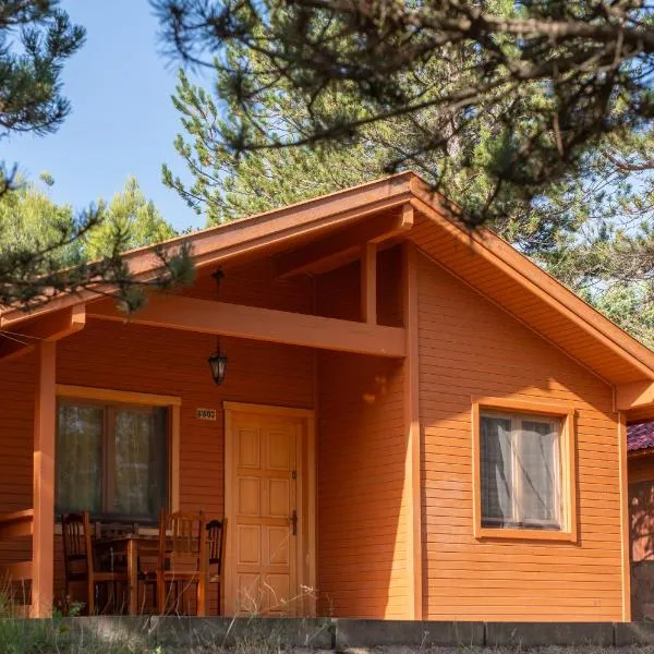 Camping Las Cabañas, hotel Martín del Ríóban