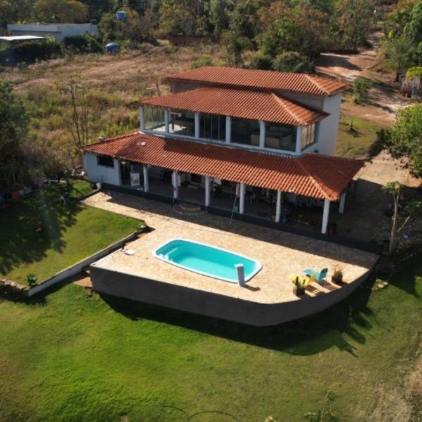 Casa de Campo Espaçosa Piscina - Rancho Canastra