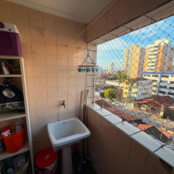 Apartamento Praia Grande completo 5min da praia com garagem - Foto 3