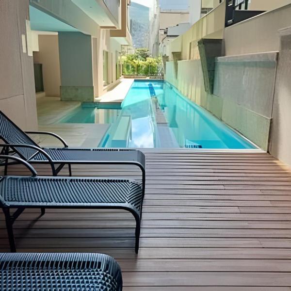 Praticidade e conforto, piscina, sauna seg 24h