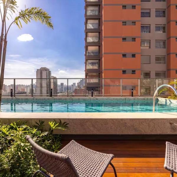 Studio super bem localizado, em frente ao metrô Borba gato e ao lado do consulado EUA - Foto 4