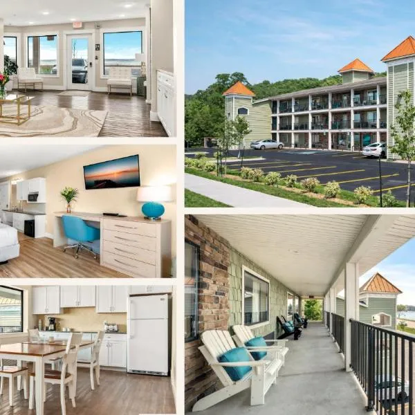 Gold Coast Inn ⁀➷ Breathtaking Sunsets ➠ Standard Lake View Room ➠ 106, Hotel in Traverse City